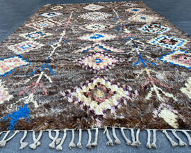 Handmade Moroccan Beni Ourain Rug