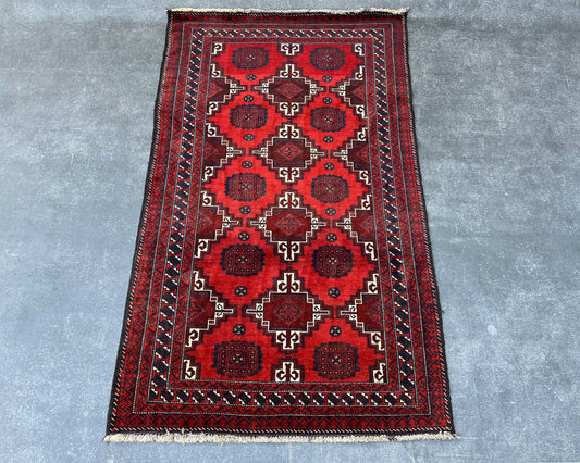 Baluchi Premium Hand-Knotted Wool Carpet Rug NC-112-24