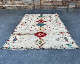 Handmade Moroccan Beni Ourain Rug