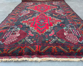 Baluchi Premium Hand-Knotted Carpet - 6x4 ft