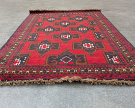 Baluchi Premium Hand-Knotted Carpet - 5x3 ft