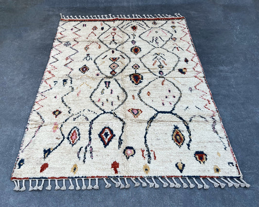 Handmade Moroccan Beni Ourain Rug BR-101-48