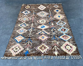 Handmade Moroccan Beni Ourain Rug