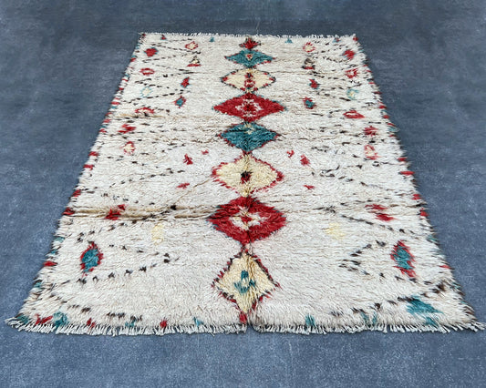 Handmade Moroccan Beni Ourain Rug BR-100-48