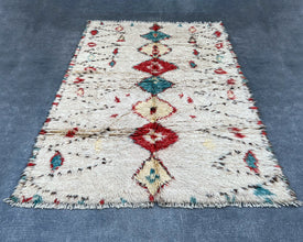 Handmade Moroccan Beni Ourain Rug