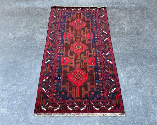 Baluchi Premium Hand-Knotted Carpet - 6x4 ft