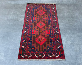 Baluchi Premium Hand-Knotted Carpet - 6x4 ft