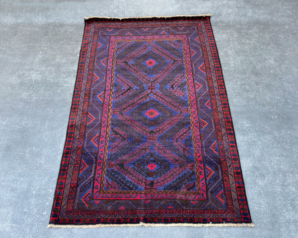 Baluchi Premium Hand-Knotted Carpet - 6x4 ft