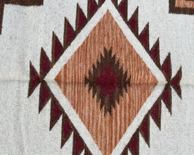 Arizona Two Hills Large Southwestern-Inspired Wool Dhurrie - 8x10 ft