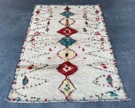 Handmade Moroccan Beni Ourain Rug