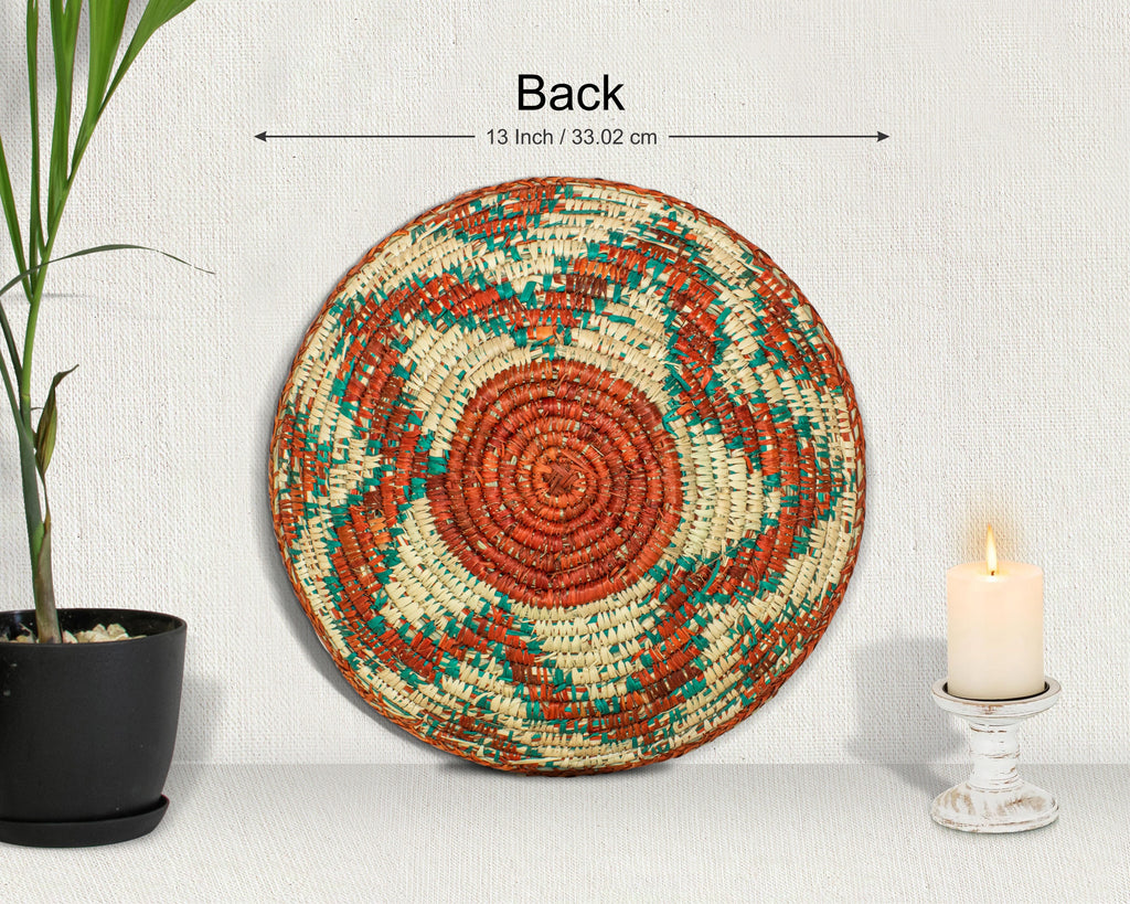 Orange Lotus Bowl Basket 13-Inch BB-1301-13