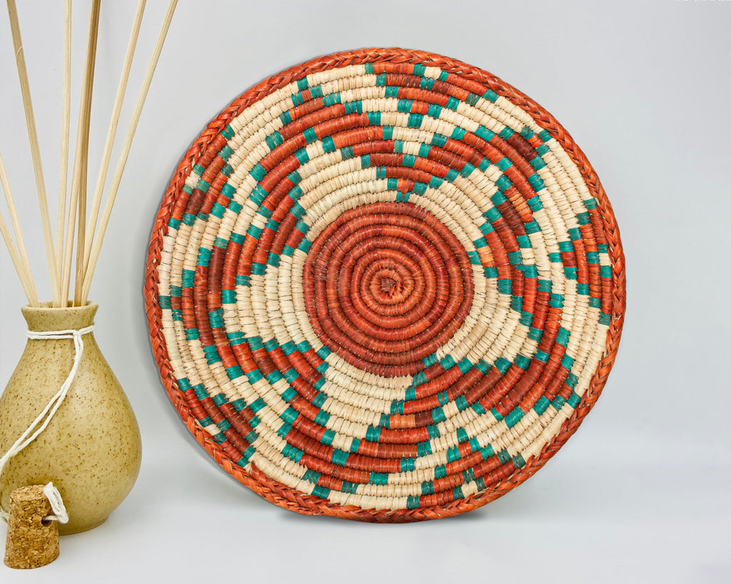 Orange Lotus Bowl Basket 13-Inch BB-1301-13