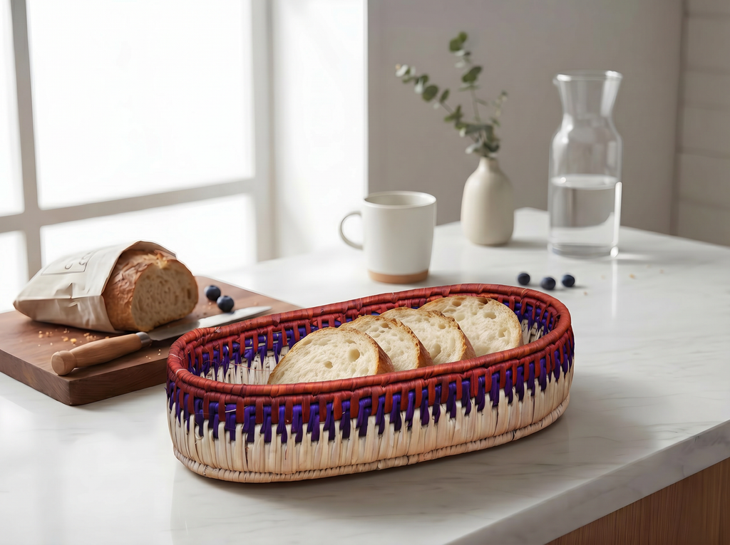 Garnet & Plum Tortilla Basket