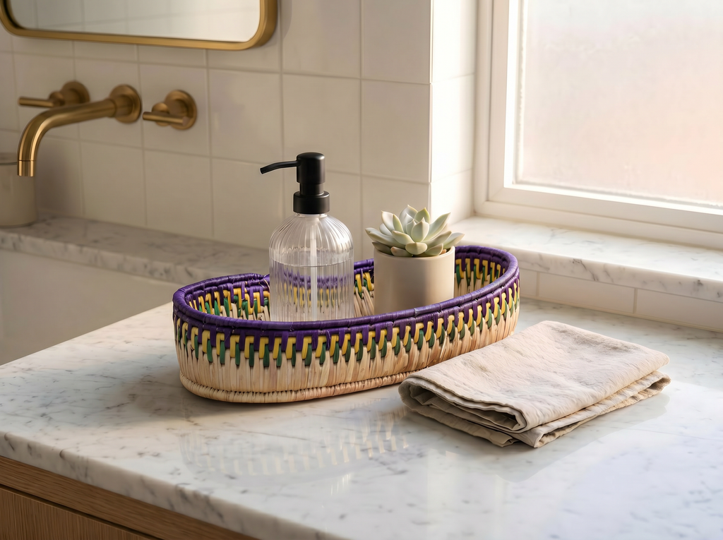 Lavender Mesa Tortilla Basket
