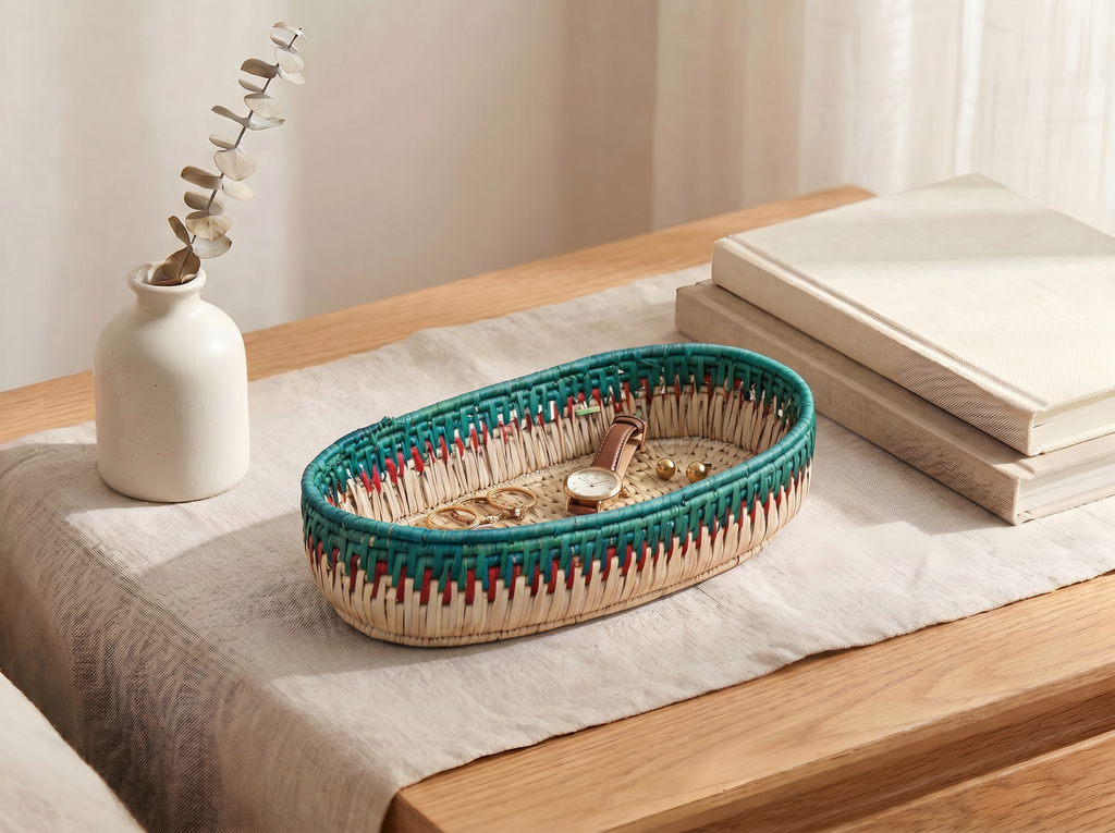 Turquoise Sky Tortilla Basket