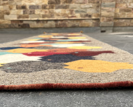 Rainbow Flatweave Runner Rug – 2.5x10 ft