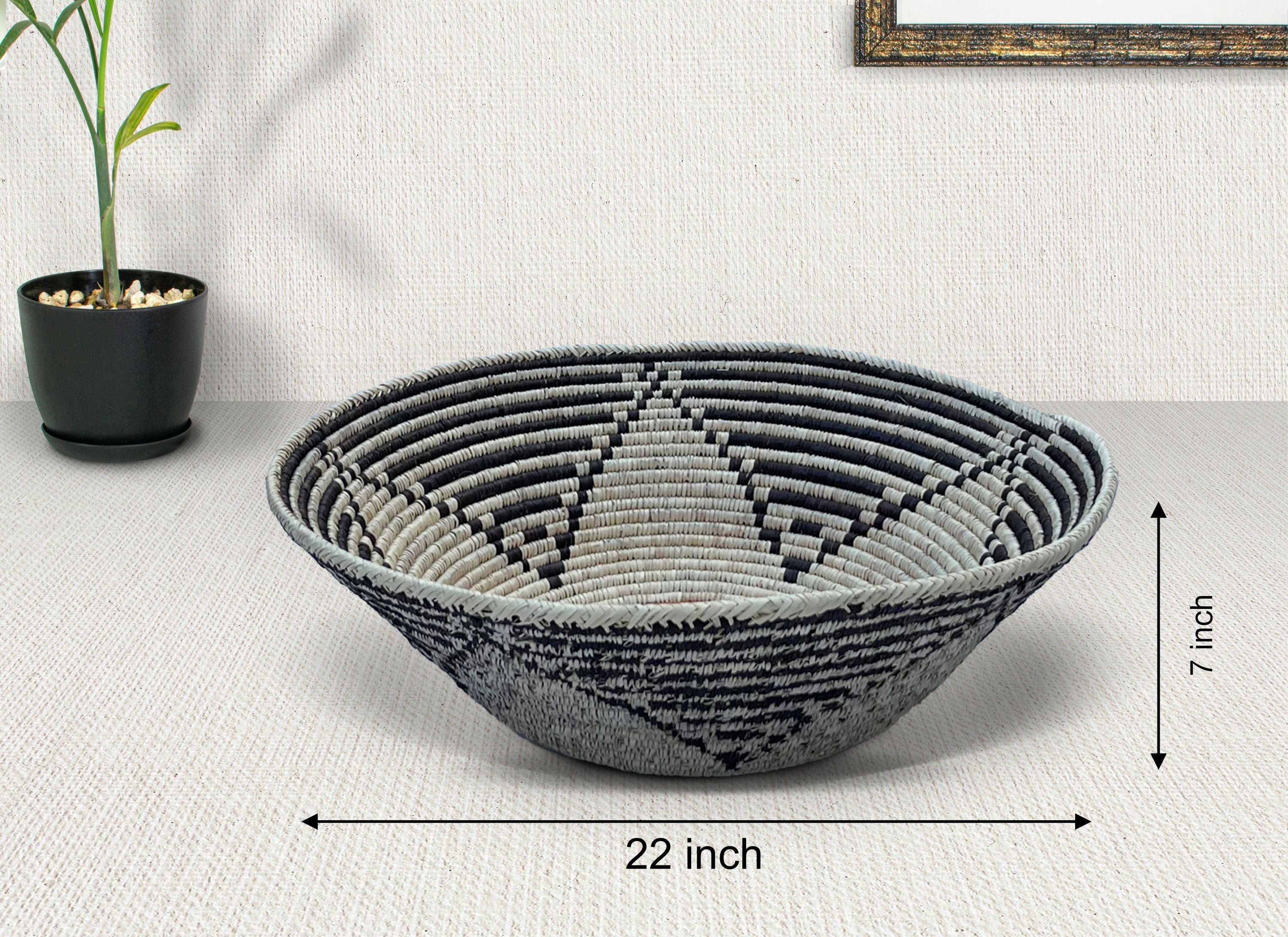 Orange Star Bowl Basket 22-Inch LBW-081-22 A/B