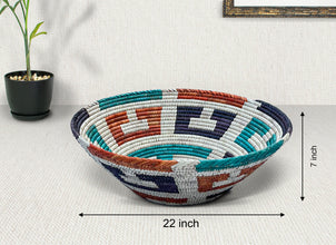 Mesa Maze Bowl Basket 22-Inch