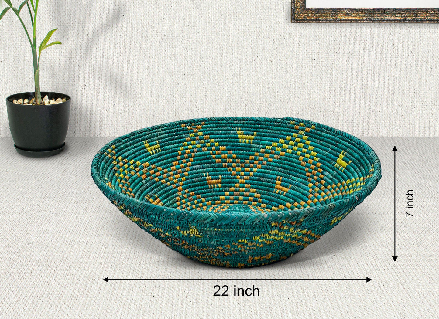 Diné Star Bowl Basket 22-Inch LBW-532-22