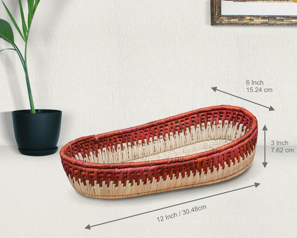 Pueblo Red Tortilla Basket