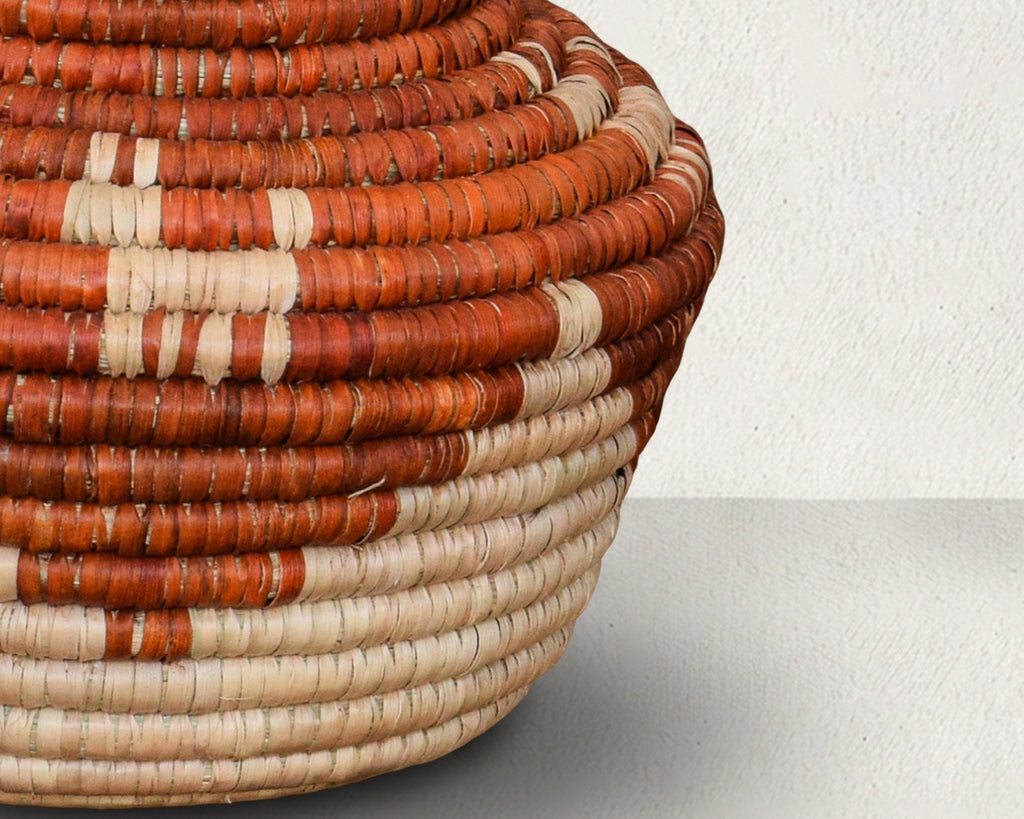 Rustic Figure Small Coiled Vase Potter