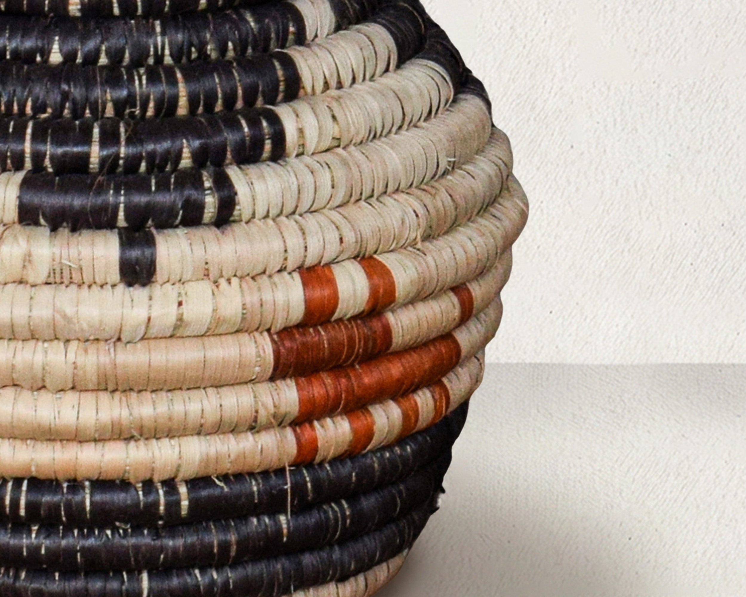 Tri-Layered Coiled Vase