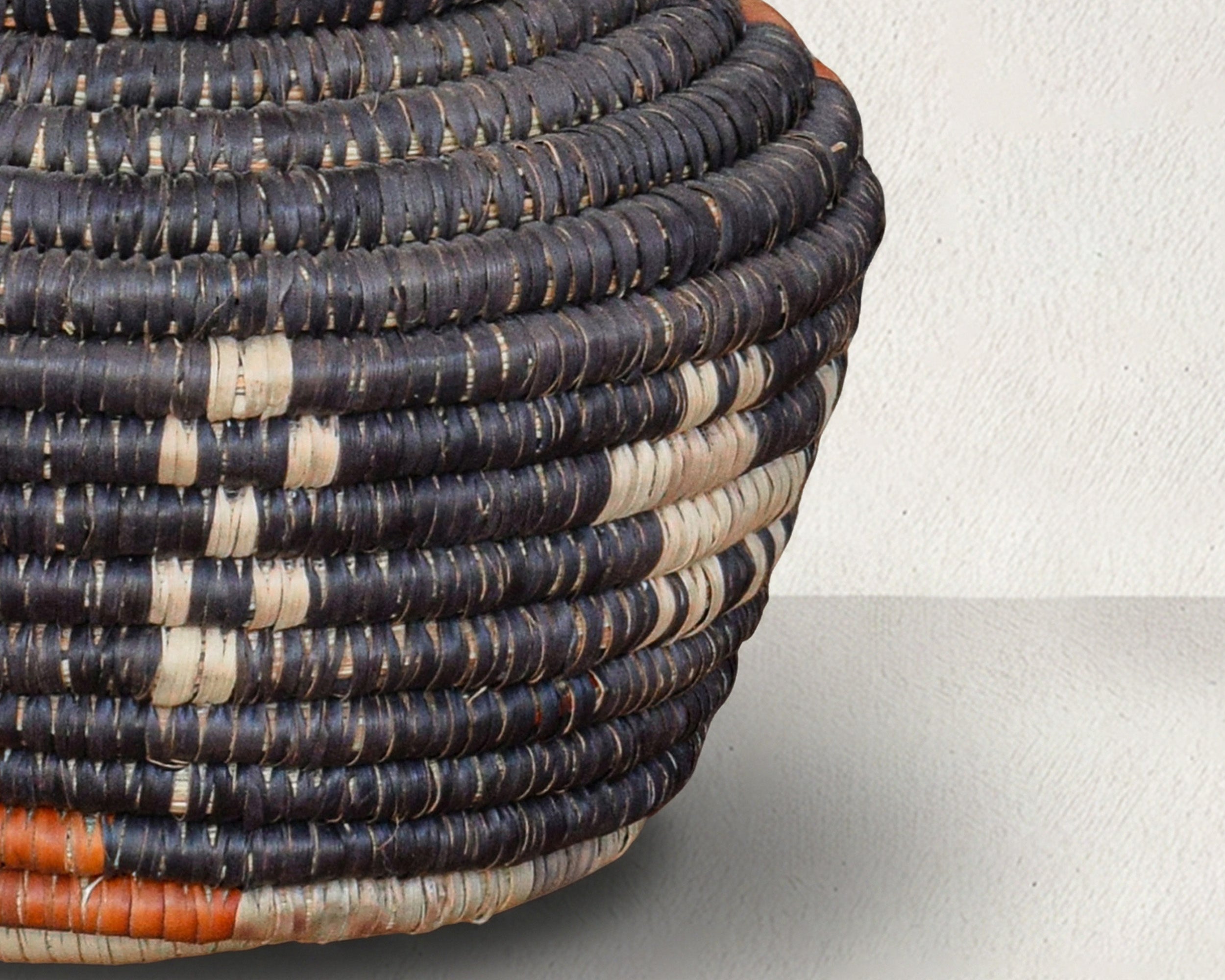 Day & Night Coiled Vase