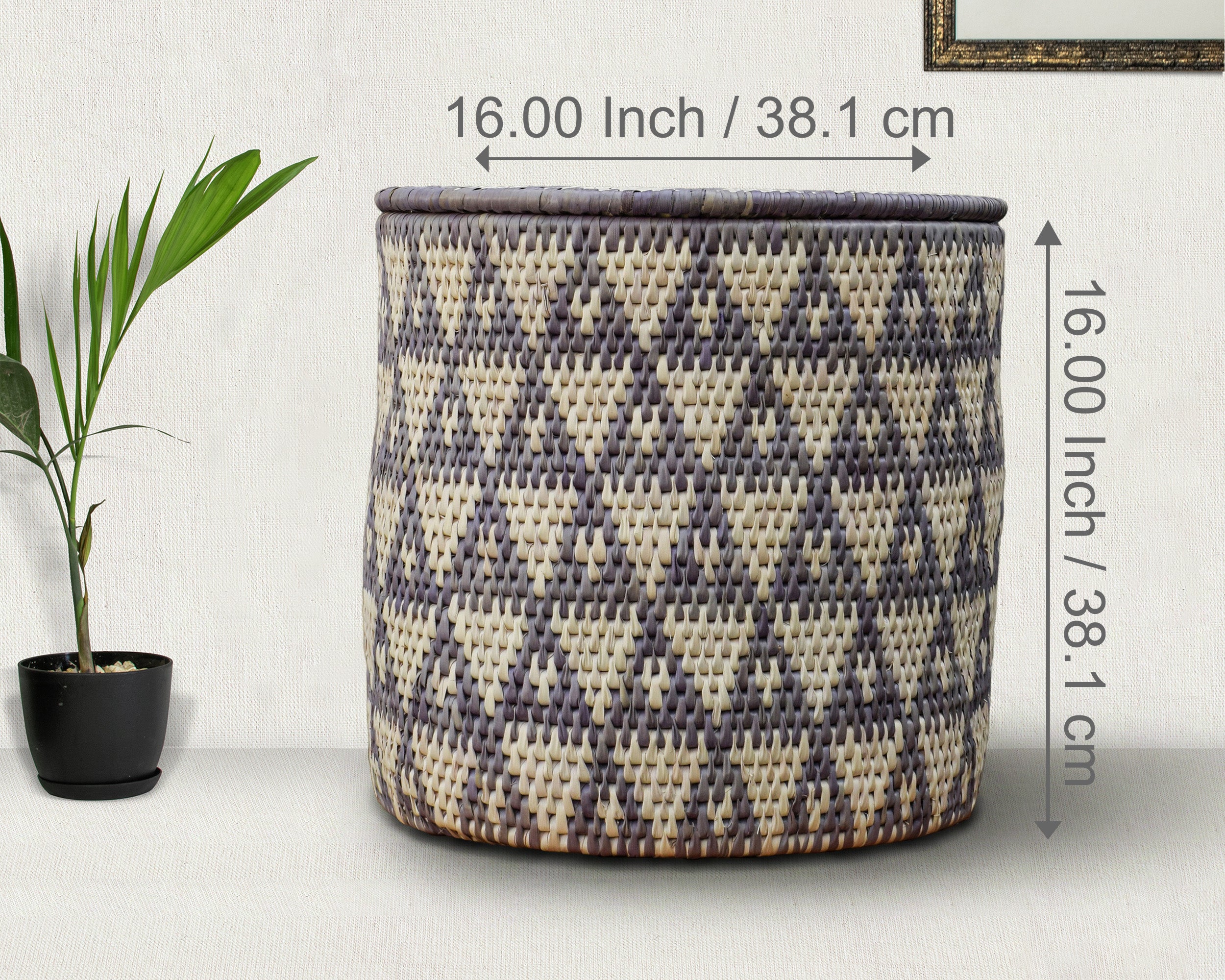 Tesuque Pyramid Heirloom Hamper