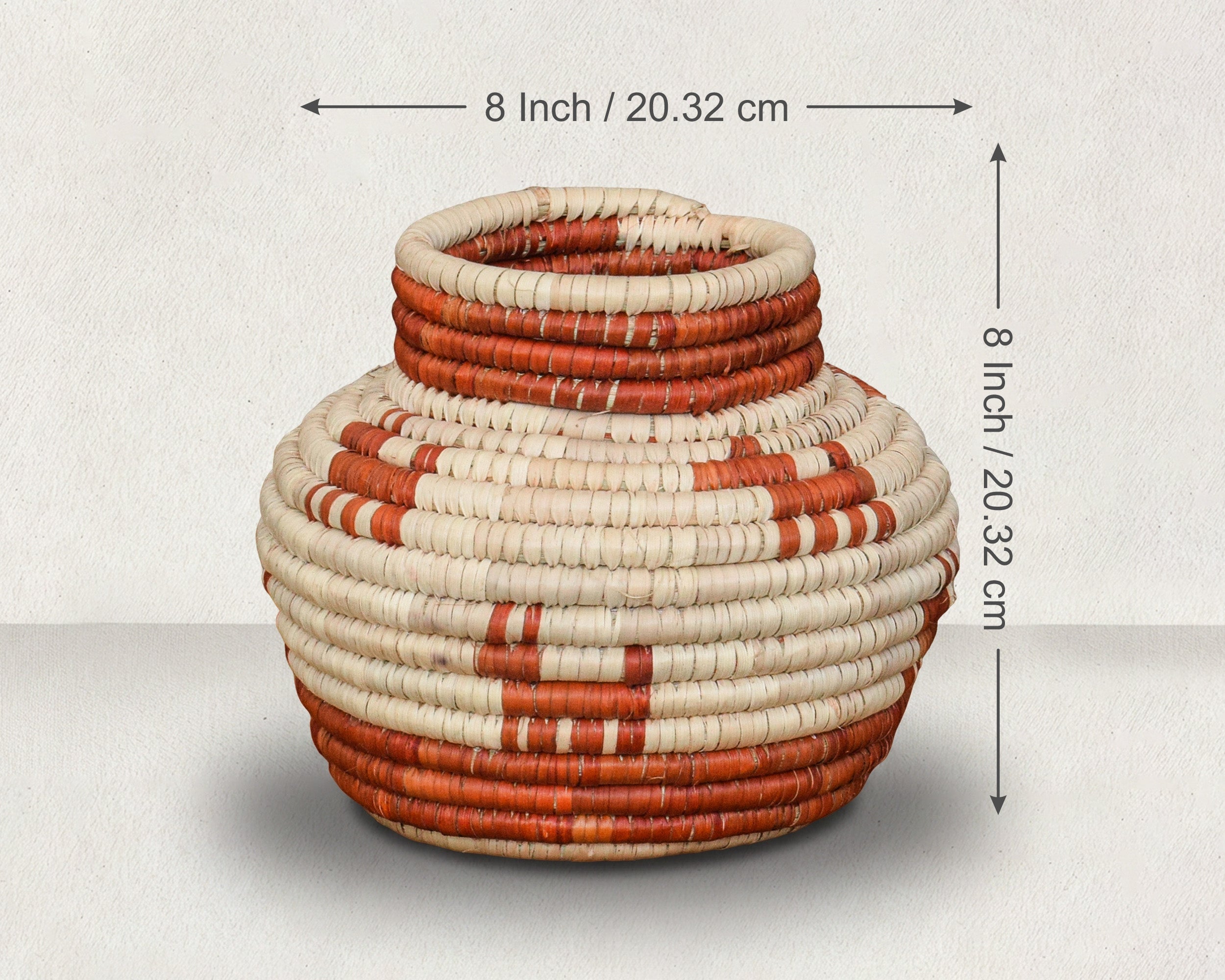 Dog Walk Coiled Vase