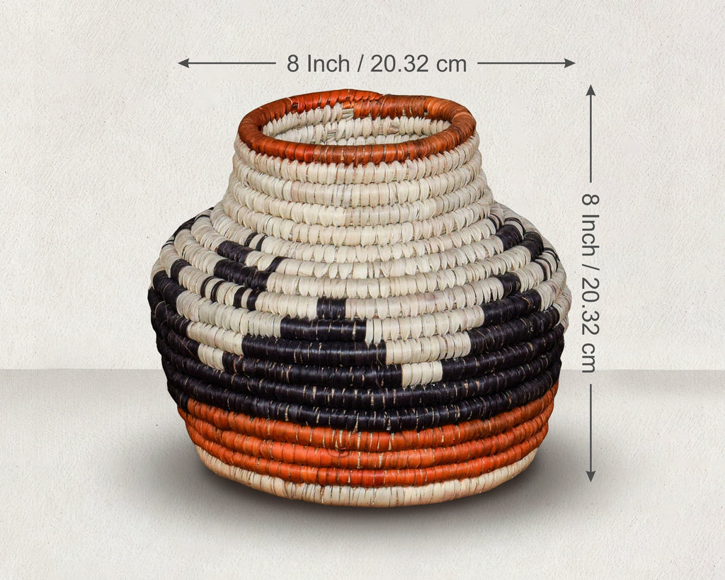Dune Steps Coiled Vase