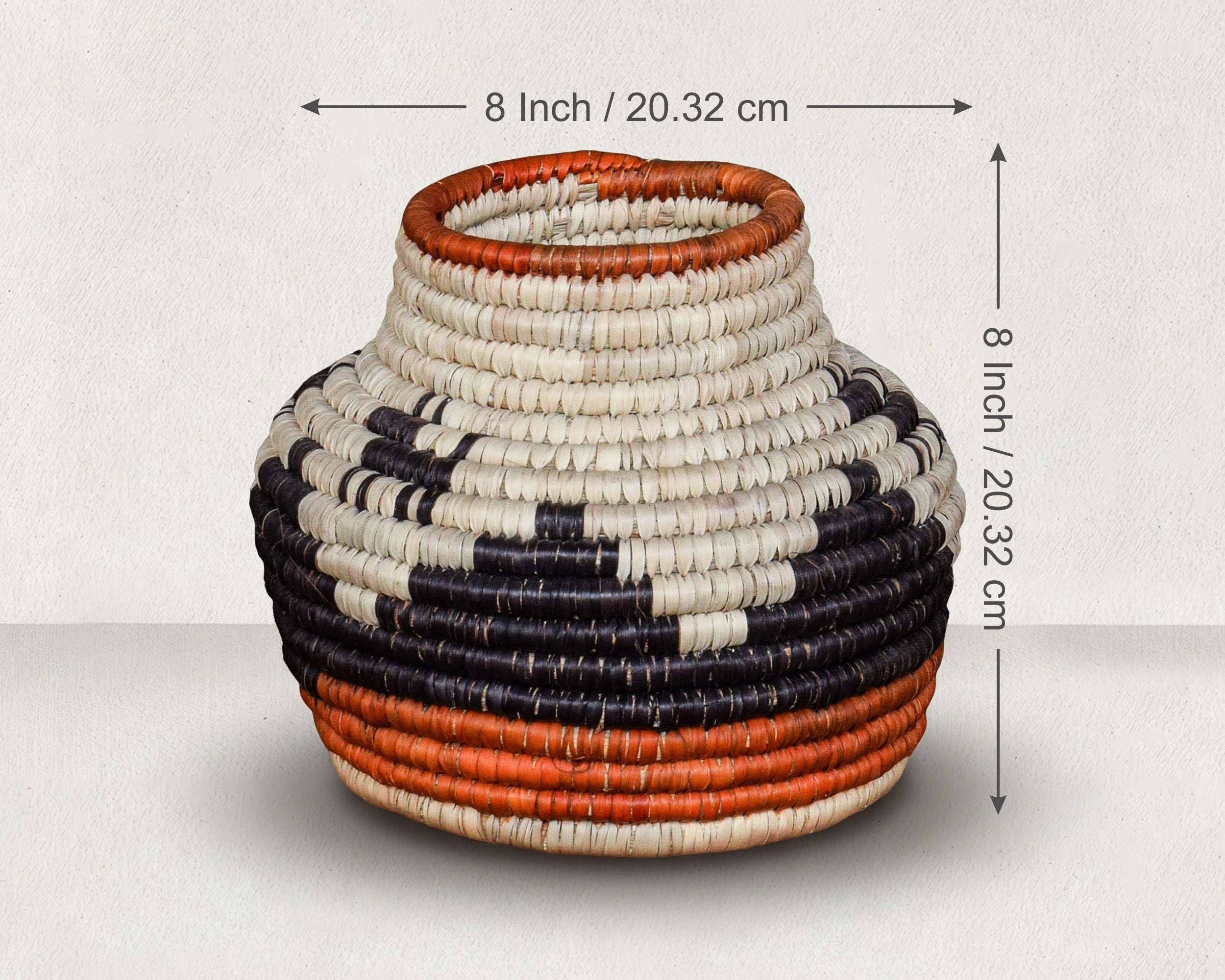Dune Steps Coiled Vase