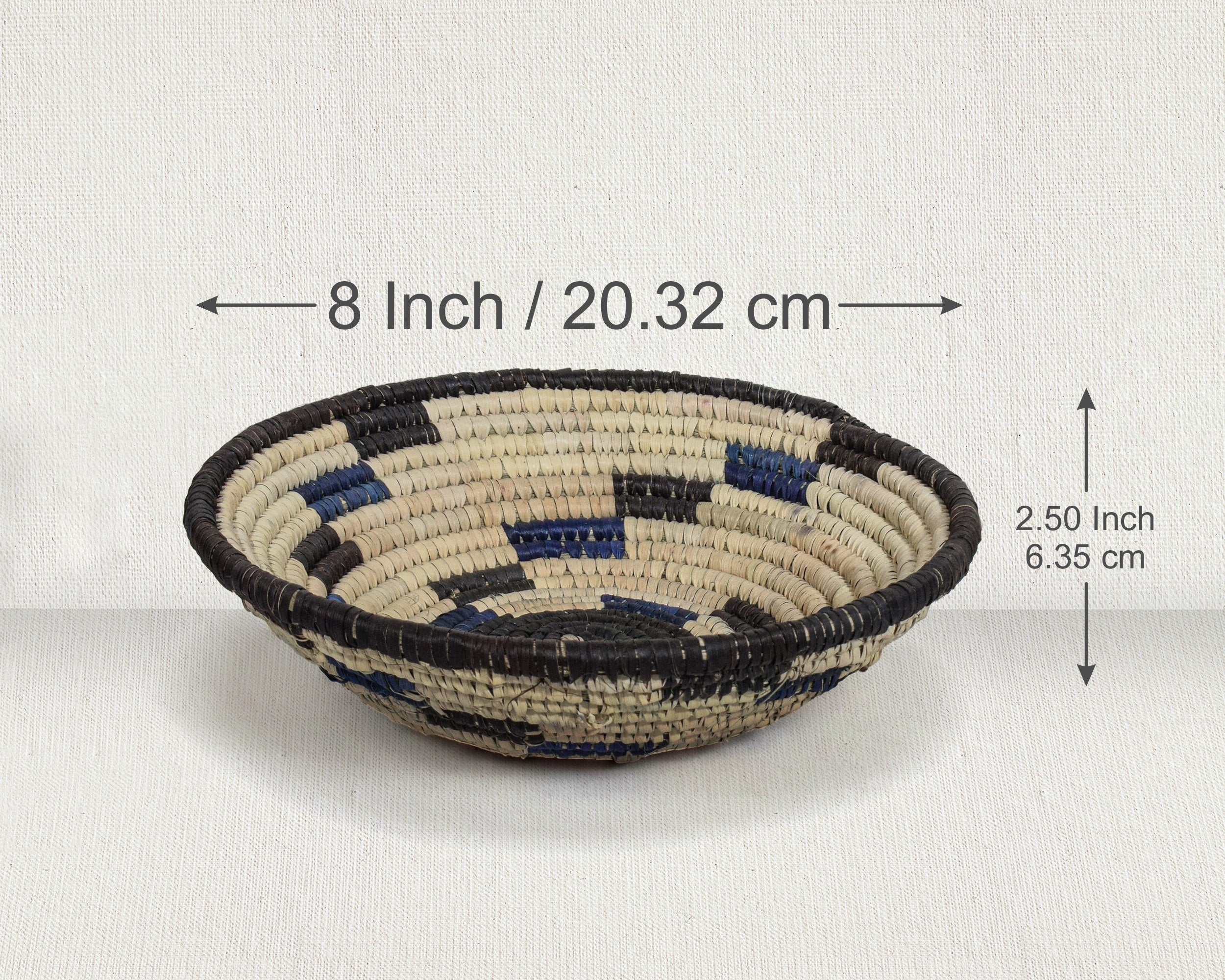 Black Staircase Bowl Basket