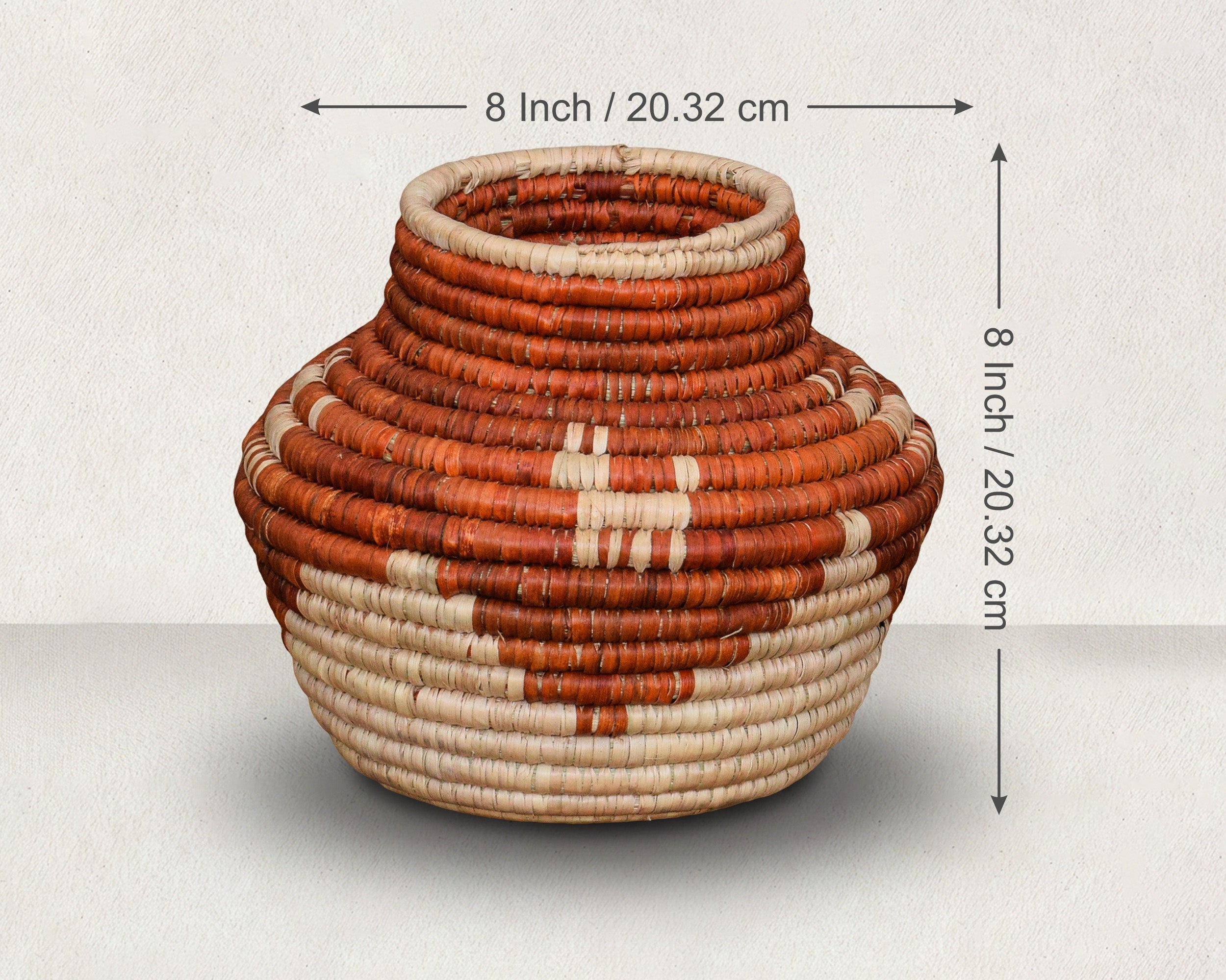 Rustic Figure Small Coiled Vase Potter