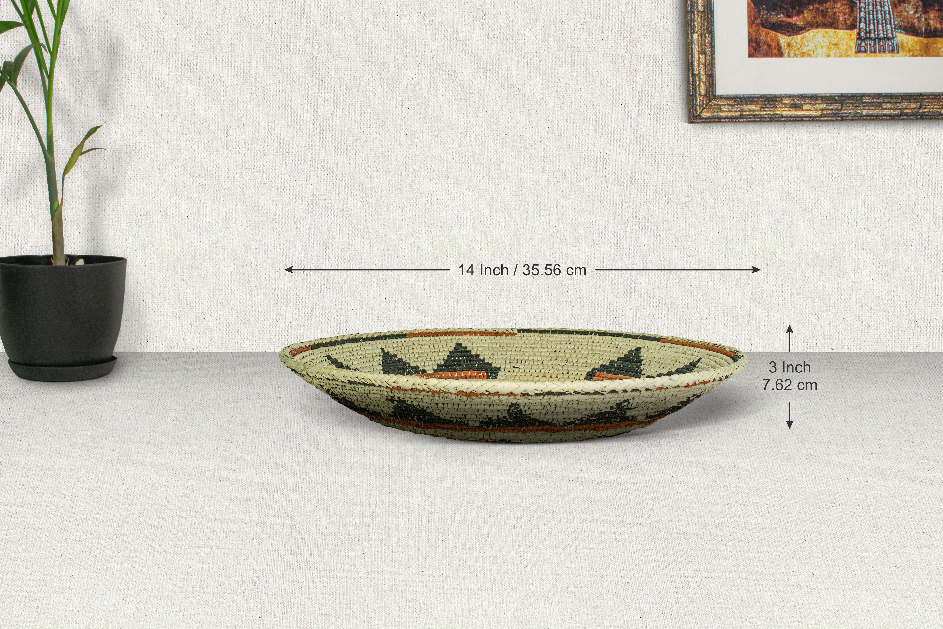 Twilight Bloom Basket 14-inch BSK-163-15