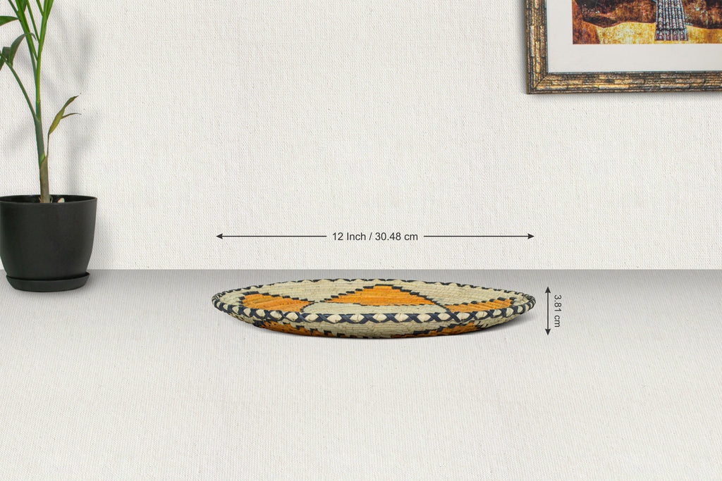 Five Ships Star Flat Basket 12-Inch PL-307-12