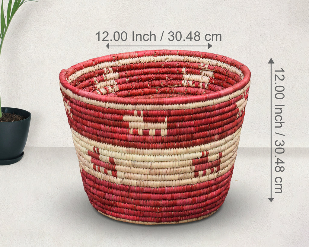 Red Hounds Planter Basket