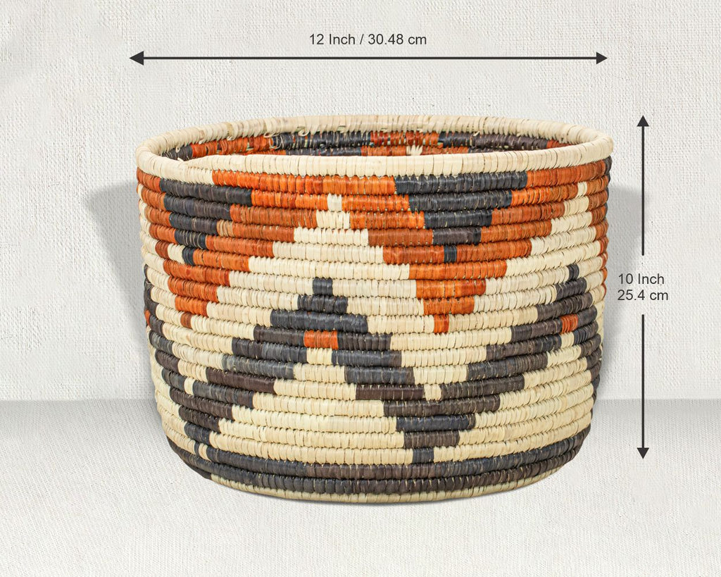 Twilight Bloom Planter Basket