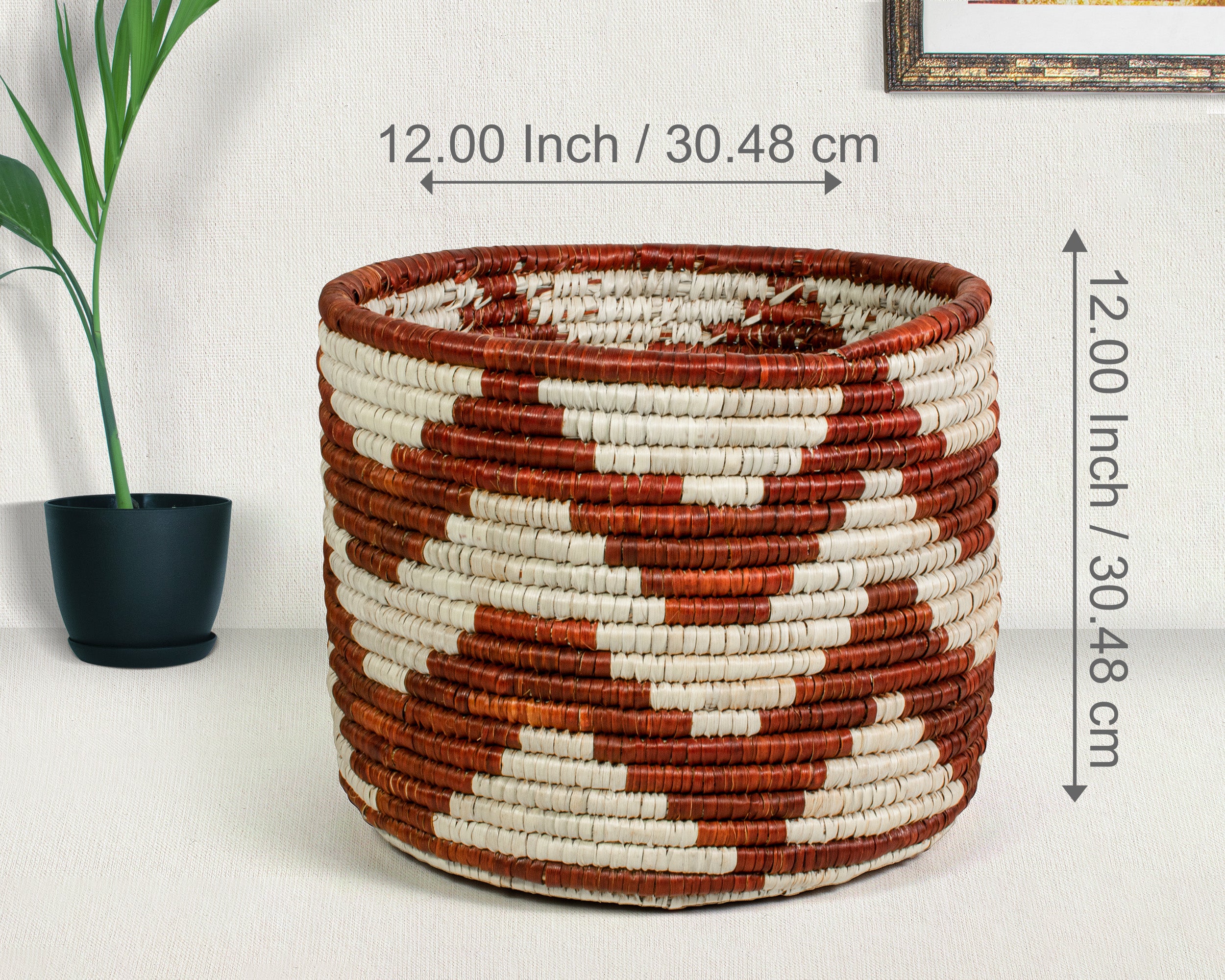 Layered Kingra Planter Basket