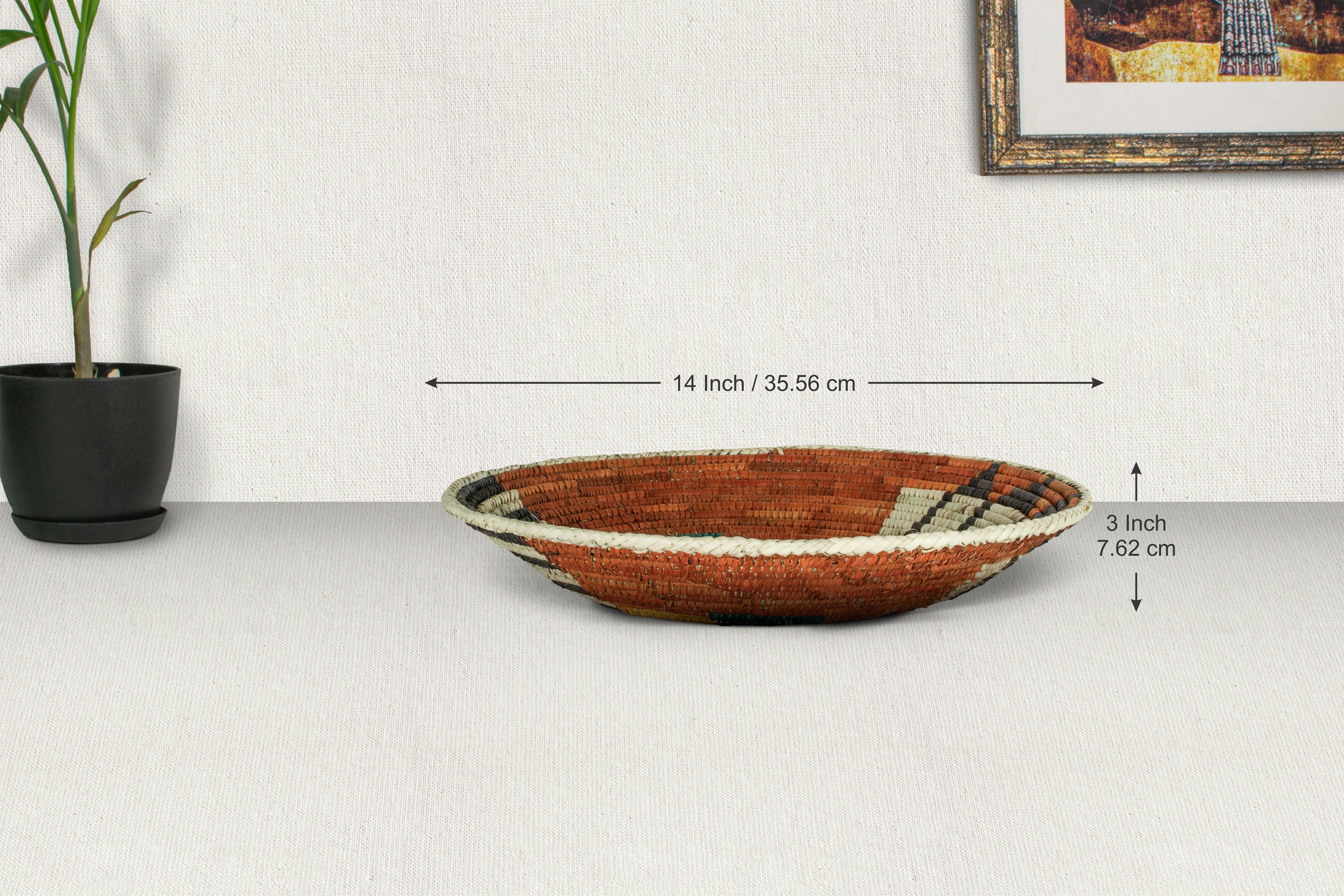 Cerulean Dreams Basket 14-inch BSK-174-15