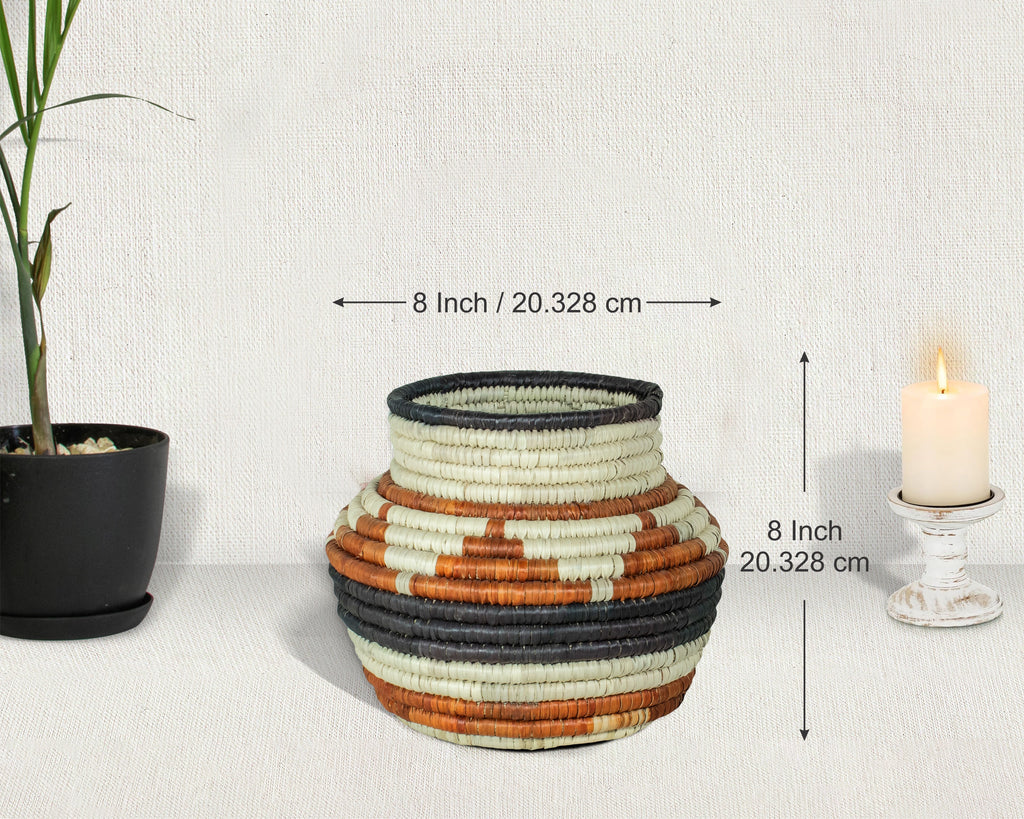 Waves & Rays Vintage Potter Basket - PP-1120-8