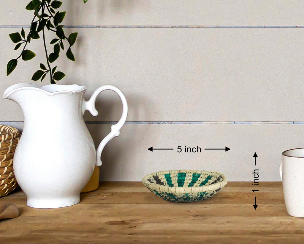 Boho Rays Miniature Basket Pack of 5 - LBW-1602-5 A