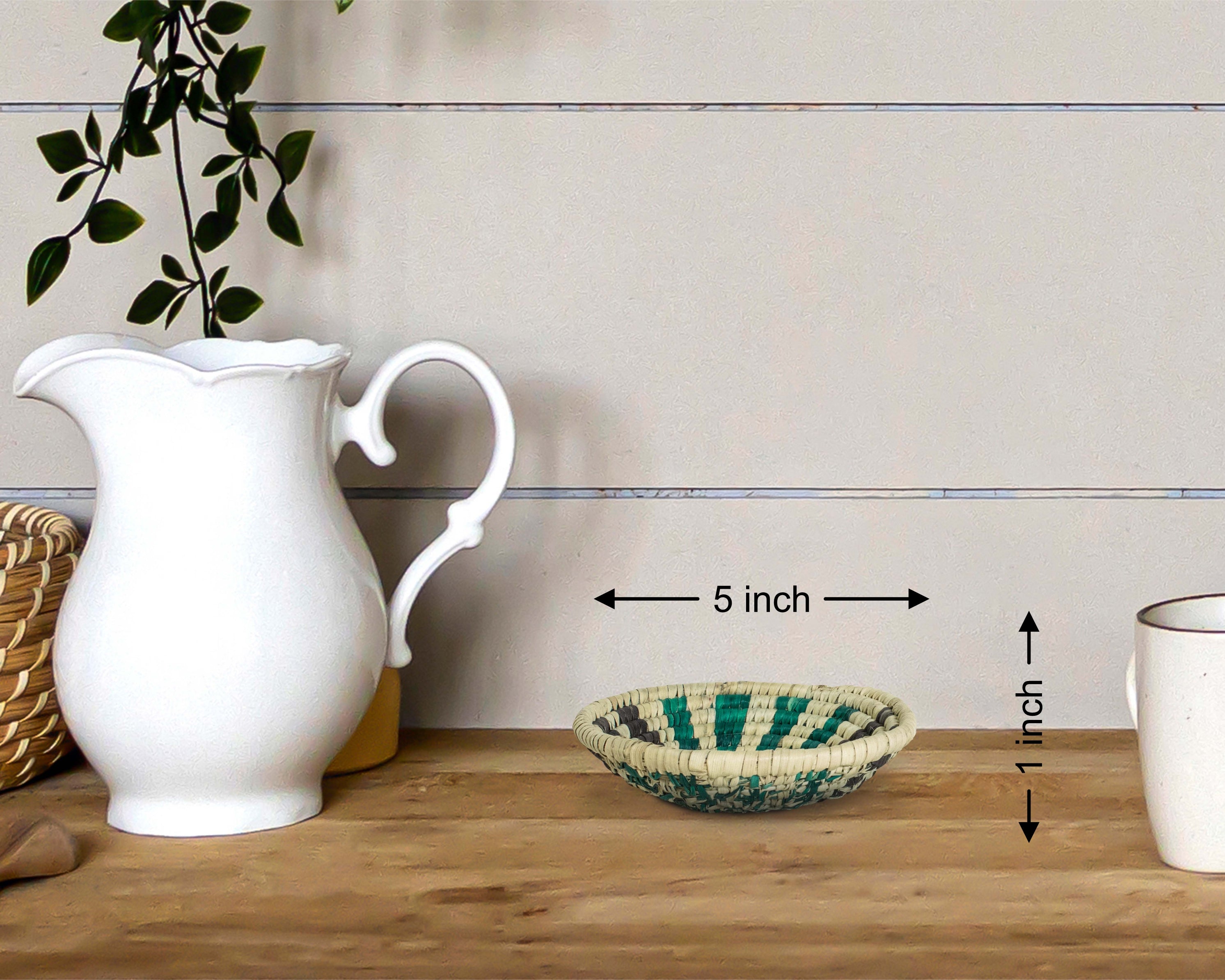 Boho Rays Miniature Basket Pack of 5 - LBW-1602-5 A