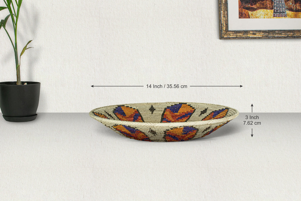 Seven Petals Basket 14-inch BSK-160-15 B