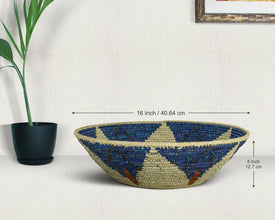 Blue Blossom Deep Bowl 16-inch