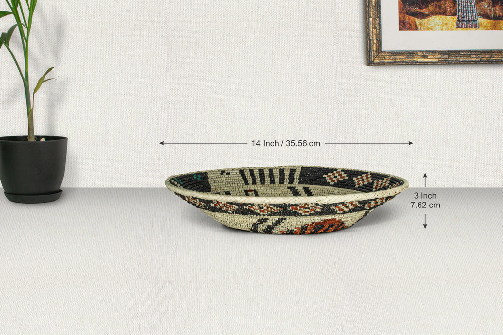 Spooky Spider Basket 14-inch BSK-146-15 A