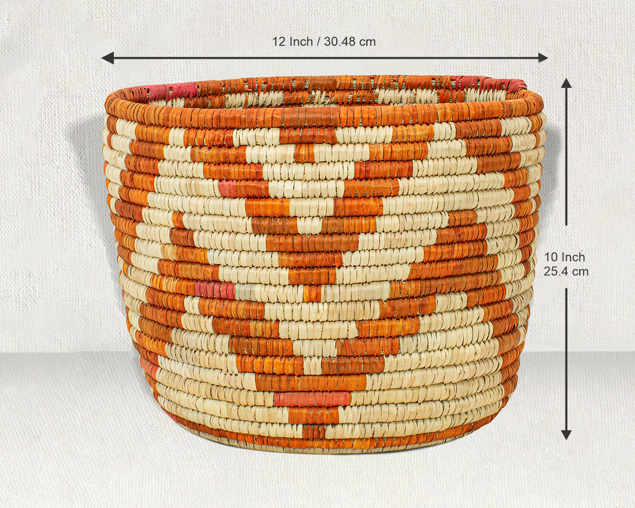 Dawn Handwoven Planter Basket - 12-inch PB-927