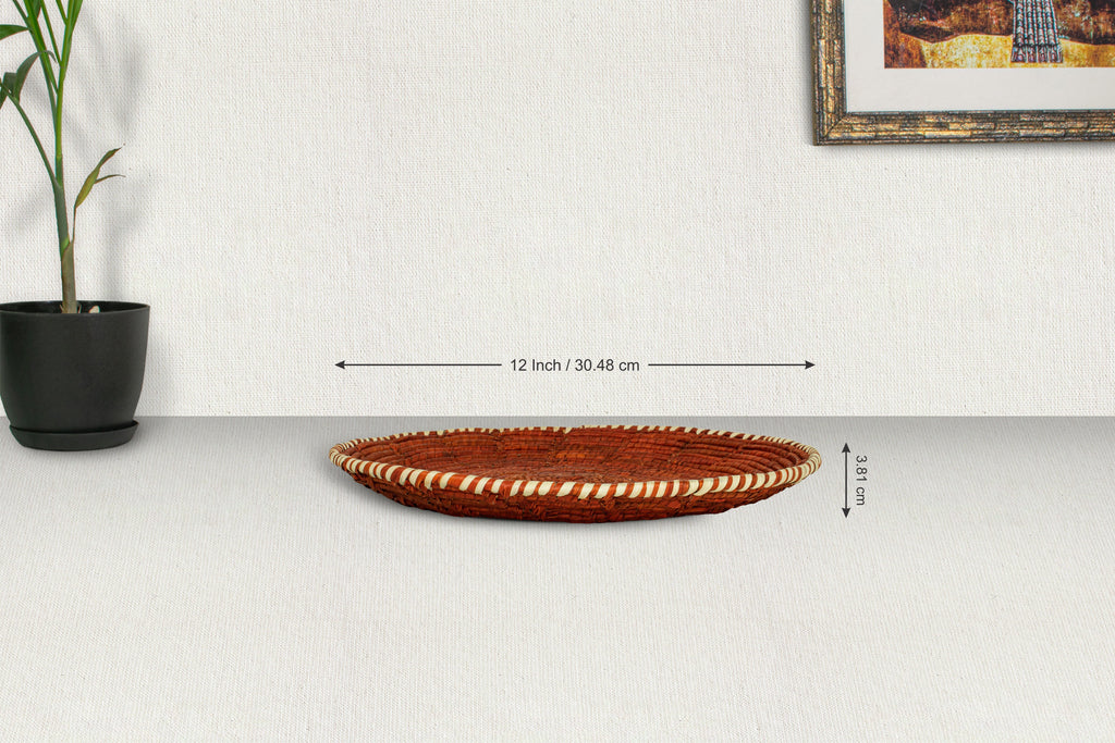 12" Dia Chamisa Trail Flat Basket