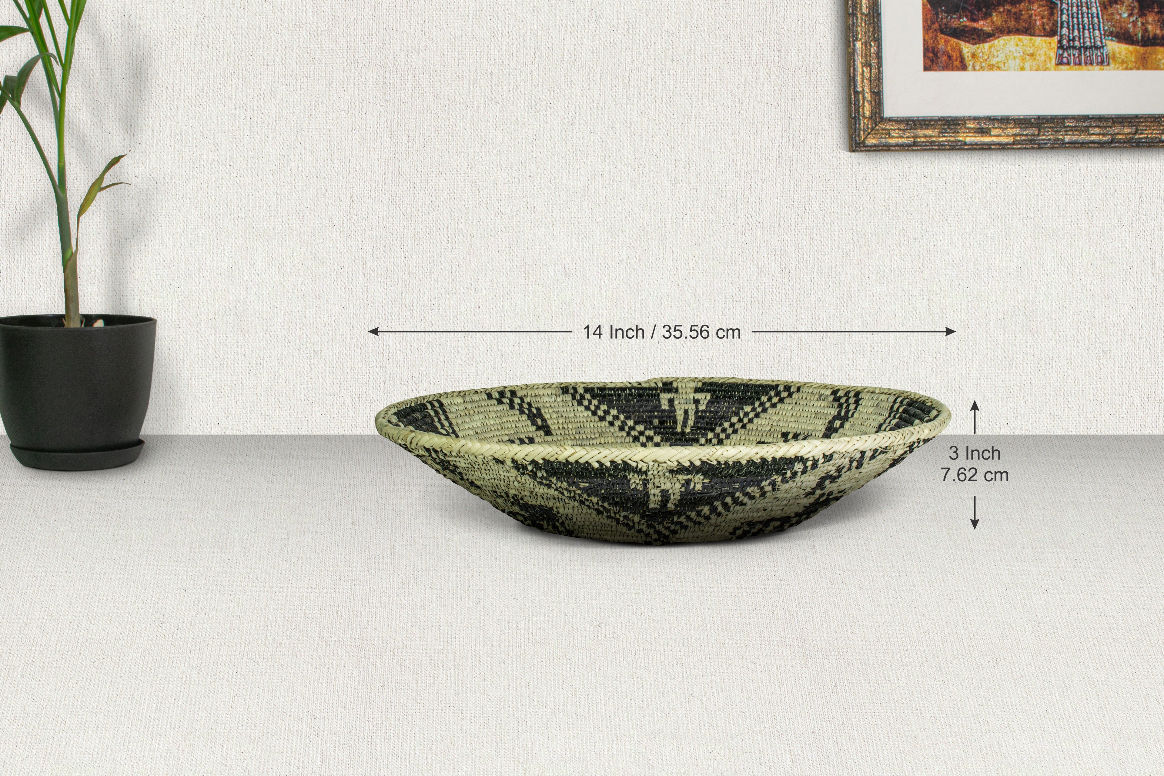 Four Mesa Bowl Basket 14-inch BSK-124-15