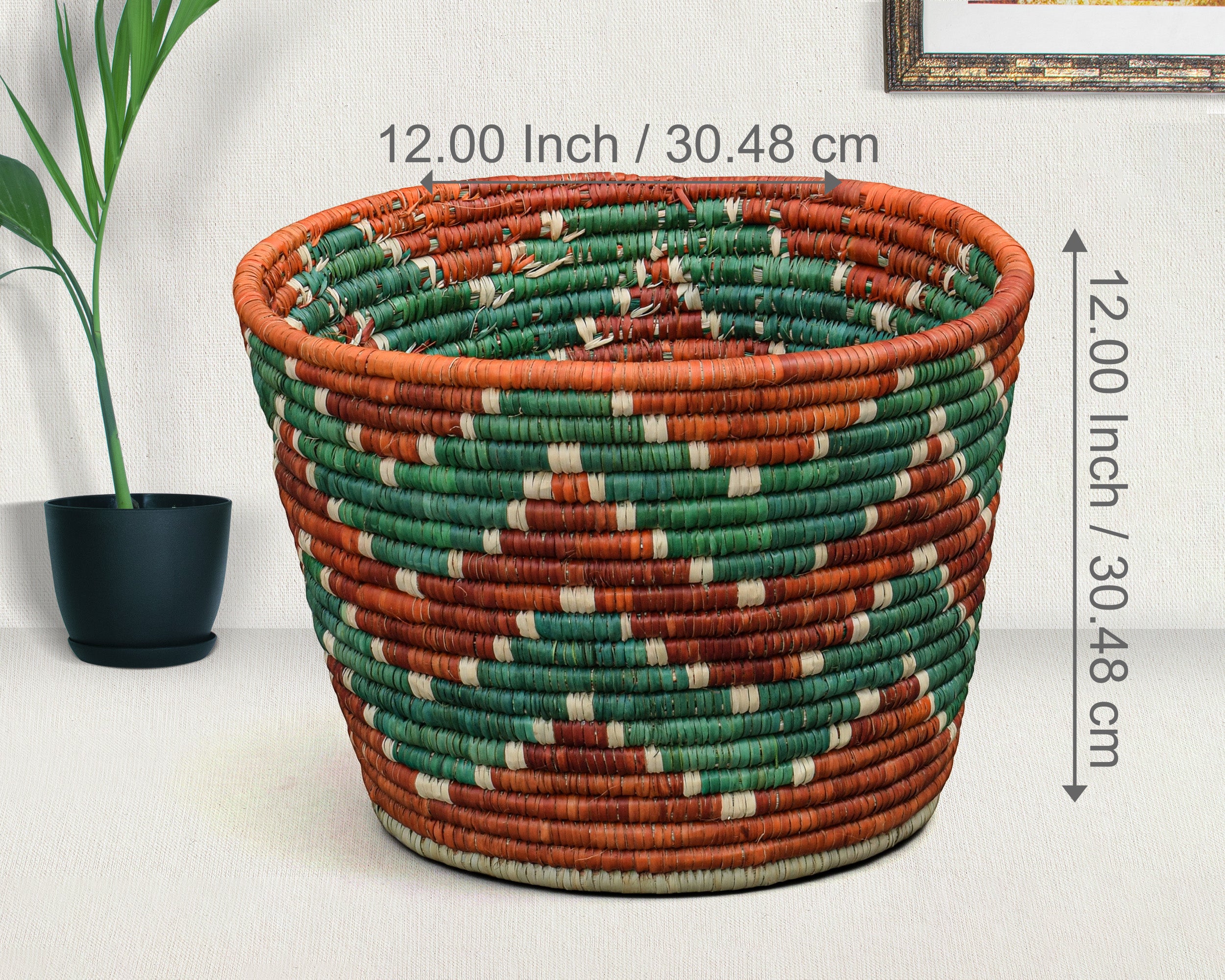 Tri-Wave Planter Basket