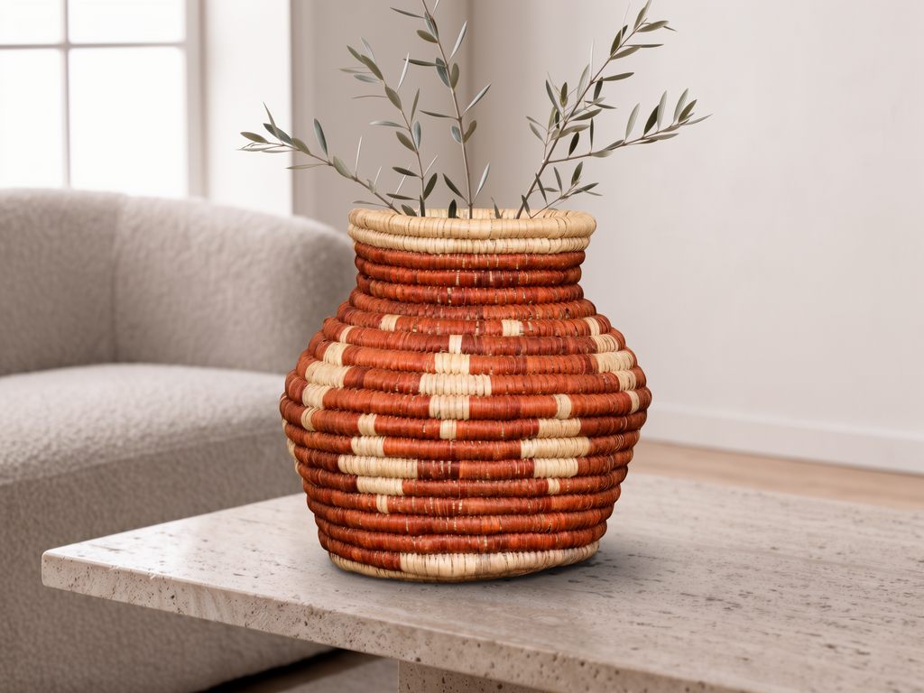 Medallions Coiled Vase